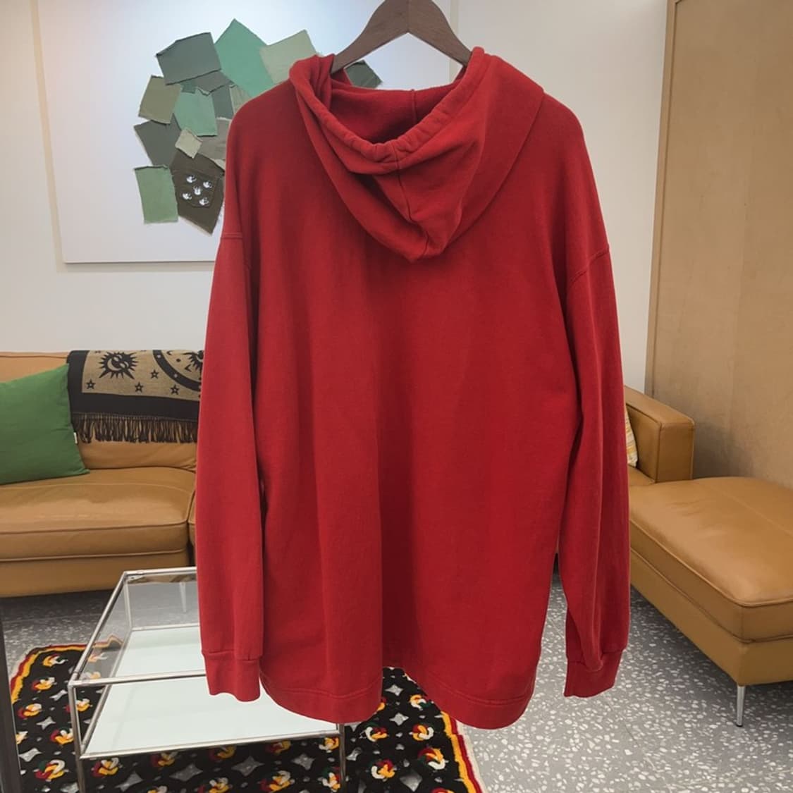 폴로 랄프로렌 올드스쿨 빈티지 빅사이즈 오버핏 후드티 L C06656 상품이미지4