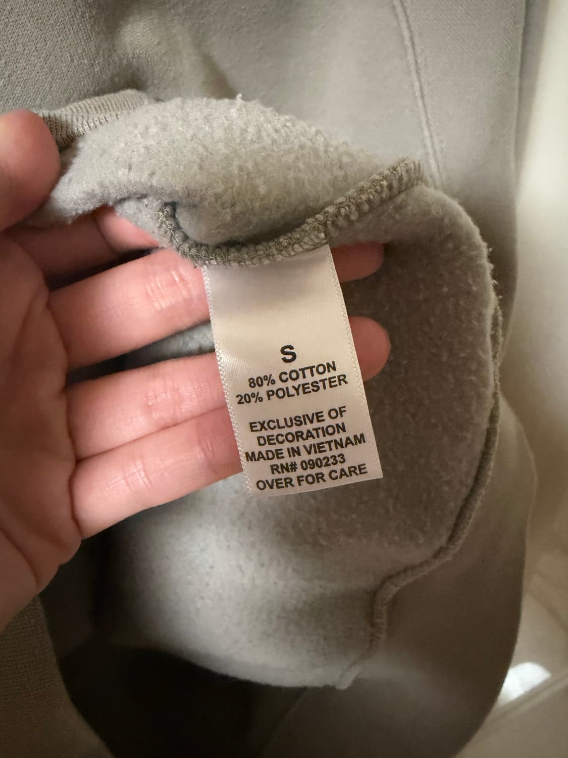 에센셜 후드 S 상품이미지3