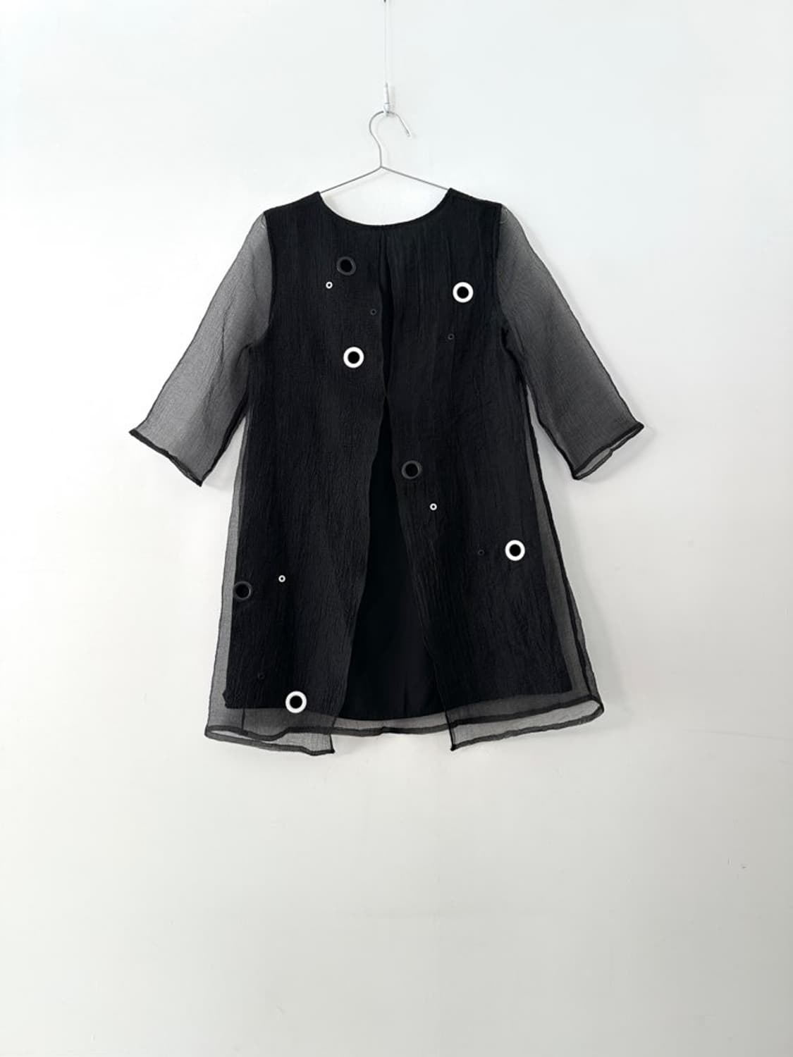 Circle punching orgnaza blouse & ops  상품이미지5