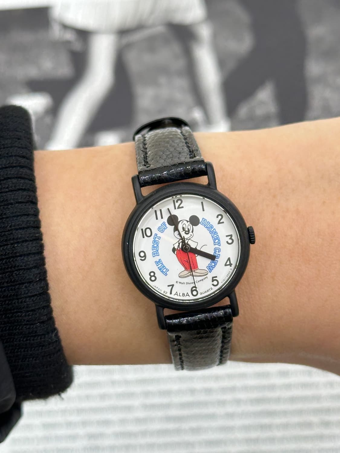 세이코 알바 디즈니 미키 쿼츠 시계 상품이미지1