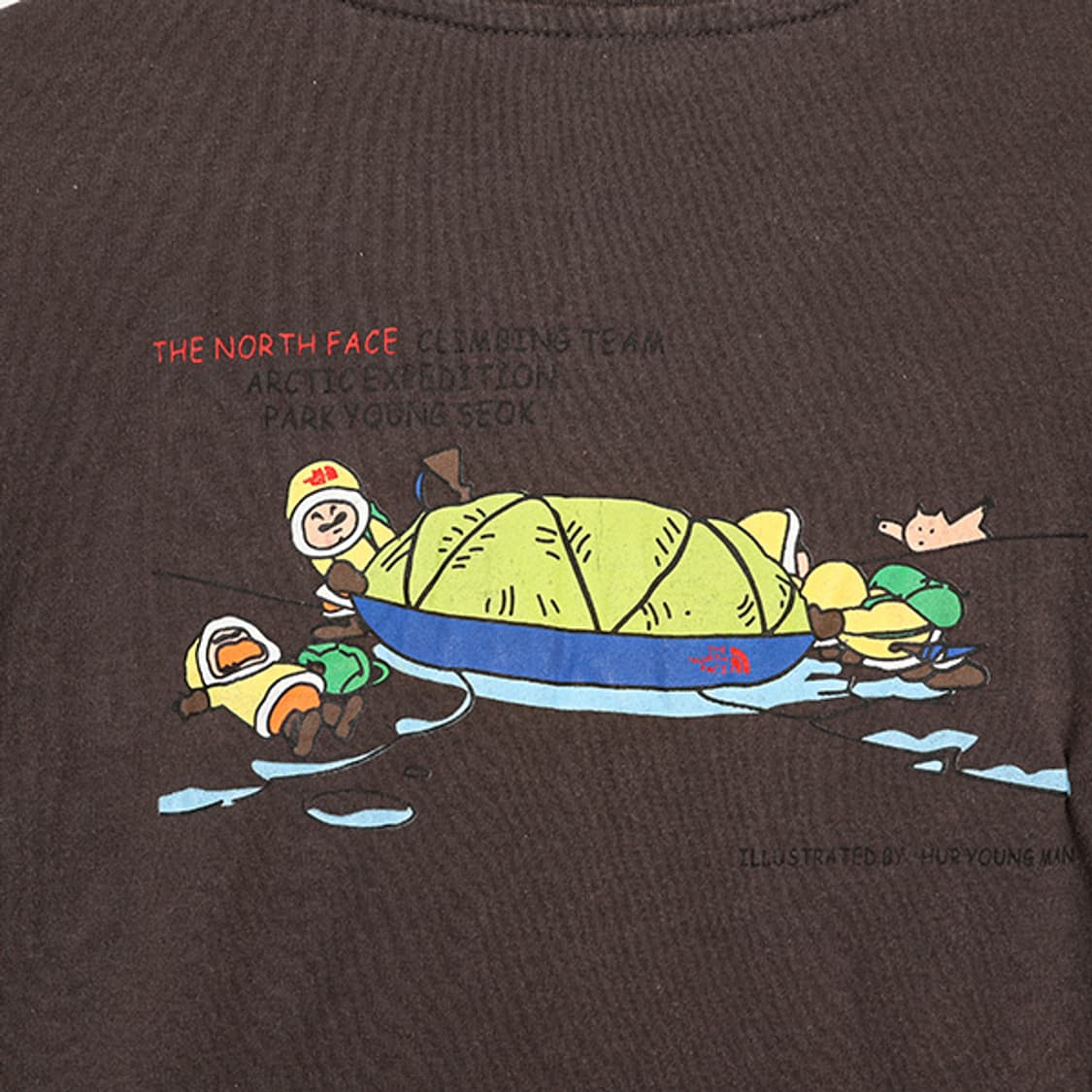 노스페이스 TEK TEE 하프 티셔츠 (L) 상품이미지8