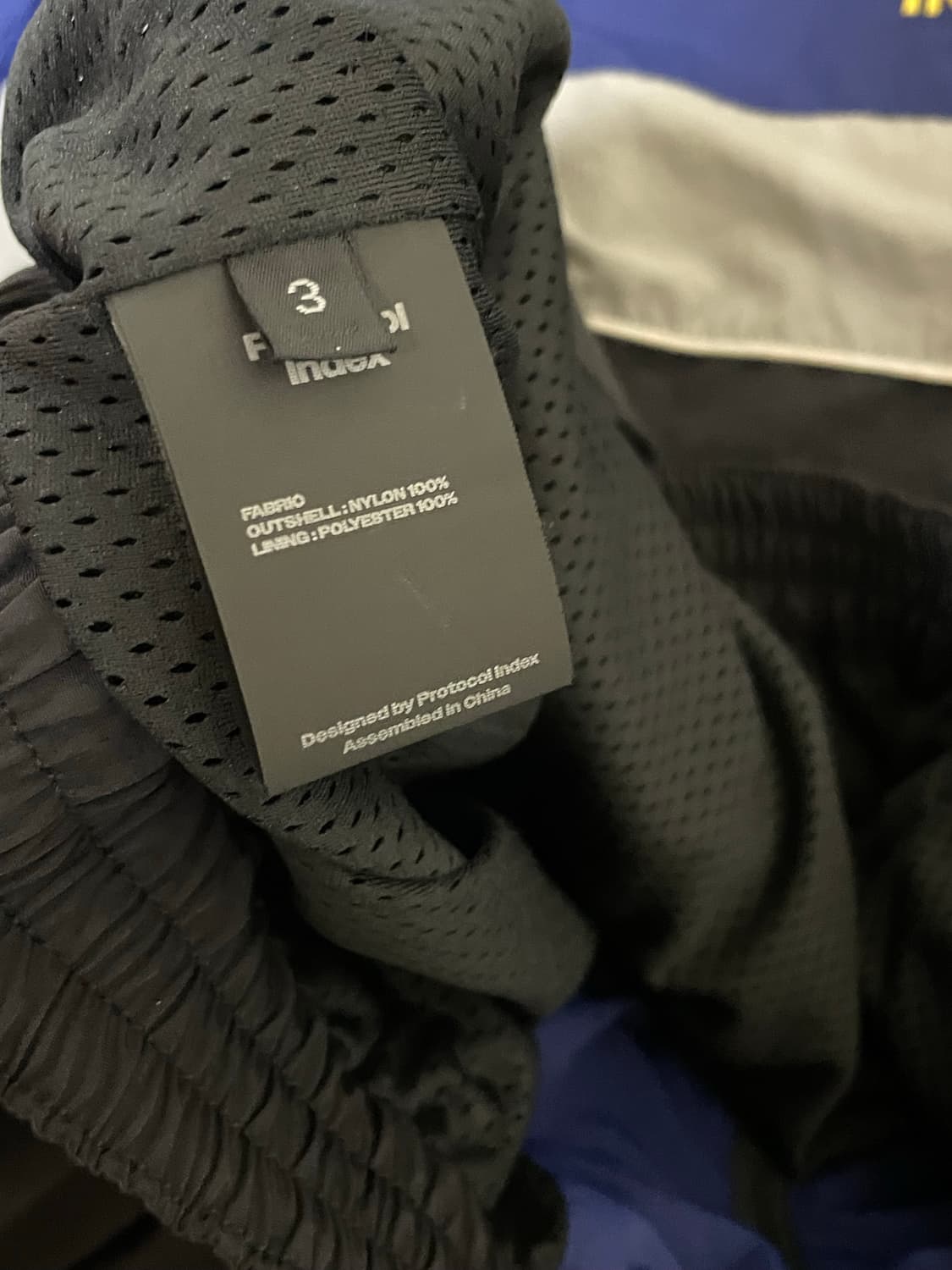 프로토콜 인덱스 sports track jacket - Blue 상품이미지3