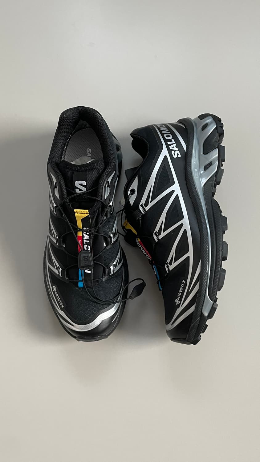 박스포함 새상품 살로몬 XT-6 GTX 블랙/실버 230 상품이미지3