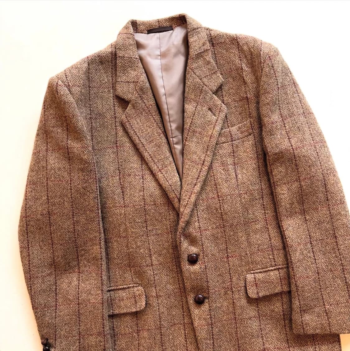 POWER CENTER x Harris Tweed 울 블레이저 상품이미지4