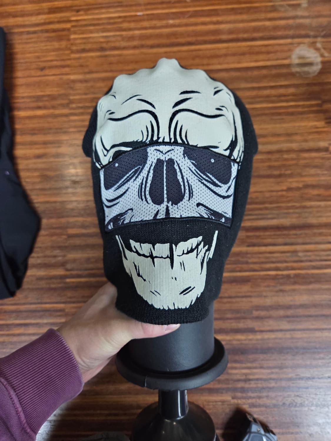 빈티지 patent pending 스컬 페이스 비니  상품이미지6