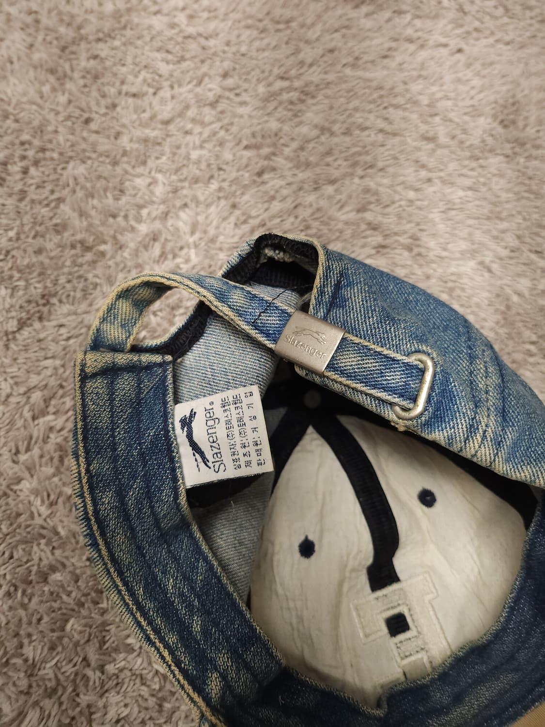 빈티지  슬레진저 청데님 볼캡 상품이미지9