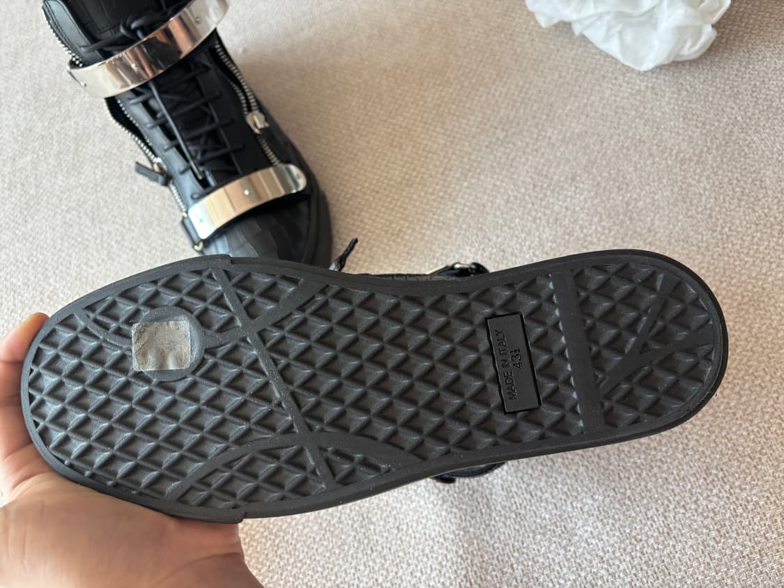 쥬세페자노티 하이탑 스니커즈 크로커다일 43 상품이미지7