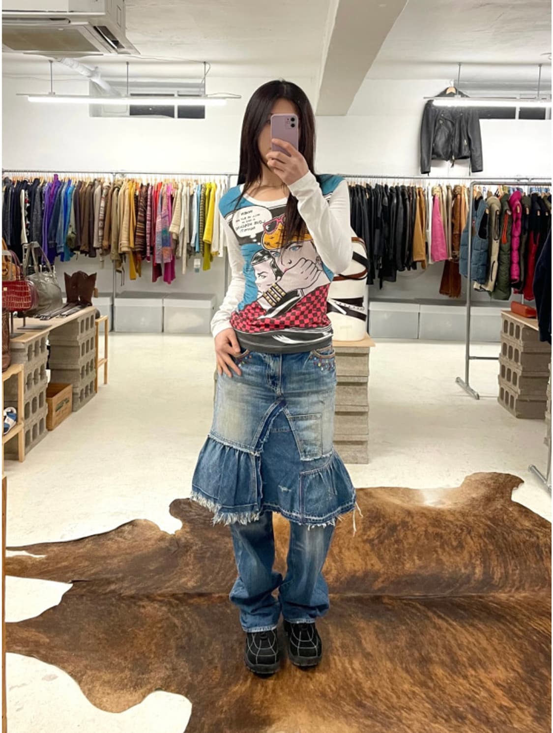 LOVE MOSCHINO punk t-shirts 모스키노 티셔츠 상품이미지2