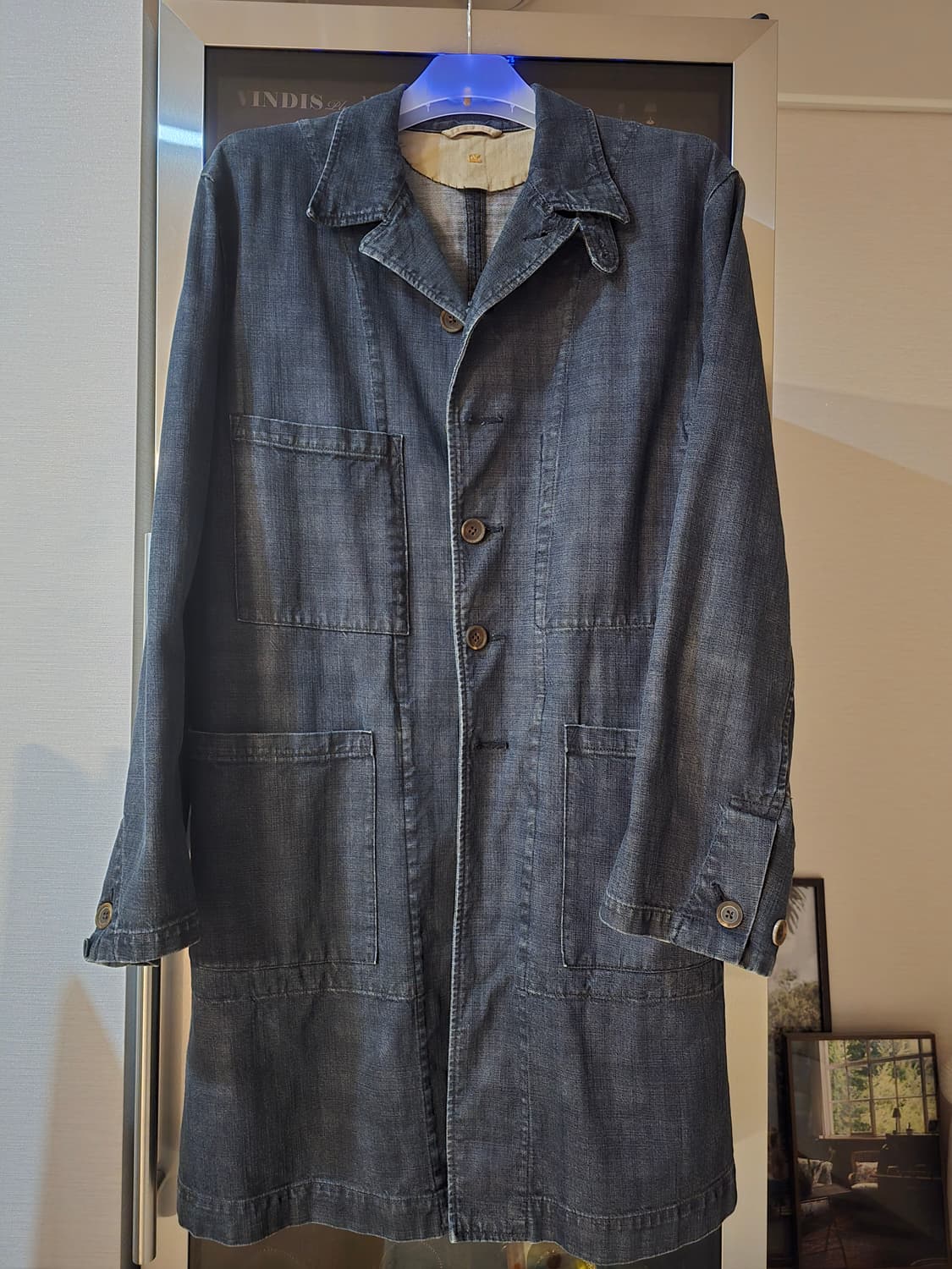 45R 데님 코트 5사이즈 입니다 상품이미지1