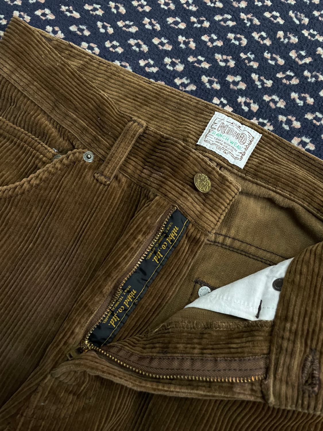 네이버후드 코듀로이 팬츠 상품이미지5