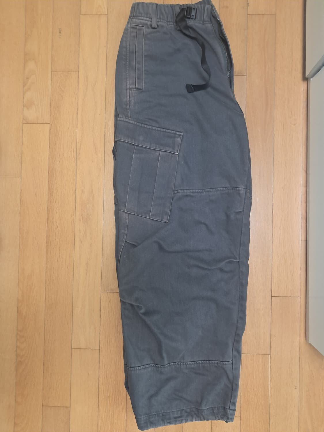 해칭룸 밀팬츠 워시드차콜 4사이즈 상품이미지1