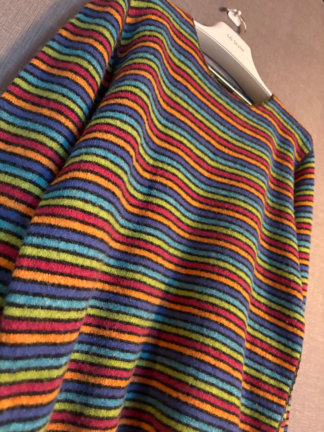 GAELTARRA 아일랜드 울 100% 스트라이프 니트 Japan 상품이미지2