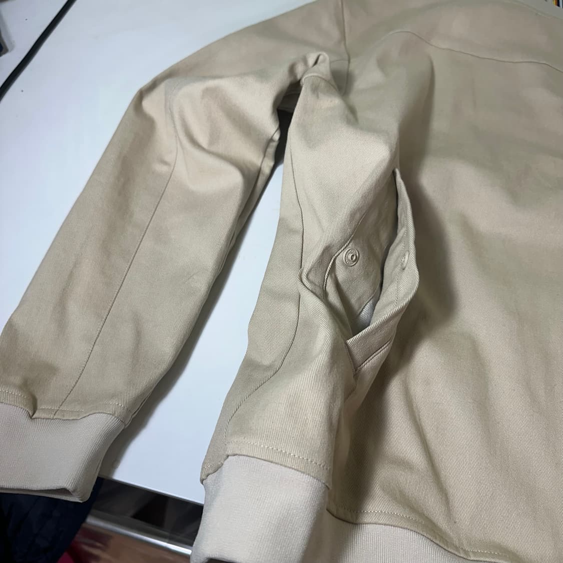 M 까웨 KWAY 베이지 캔버스코튼 맨투맨 상품이미지4