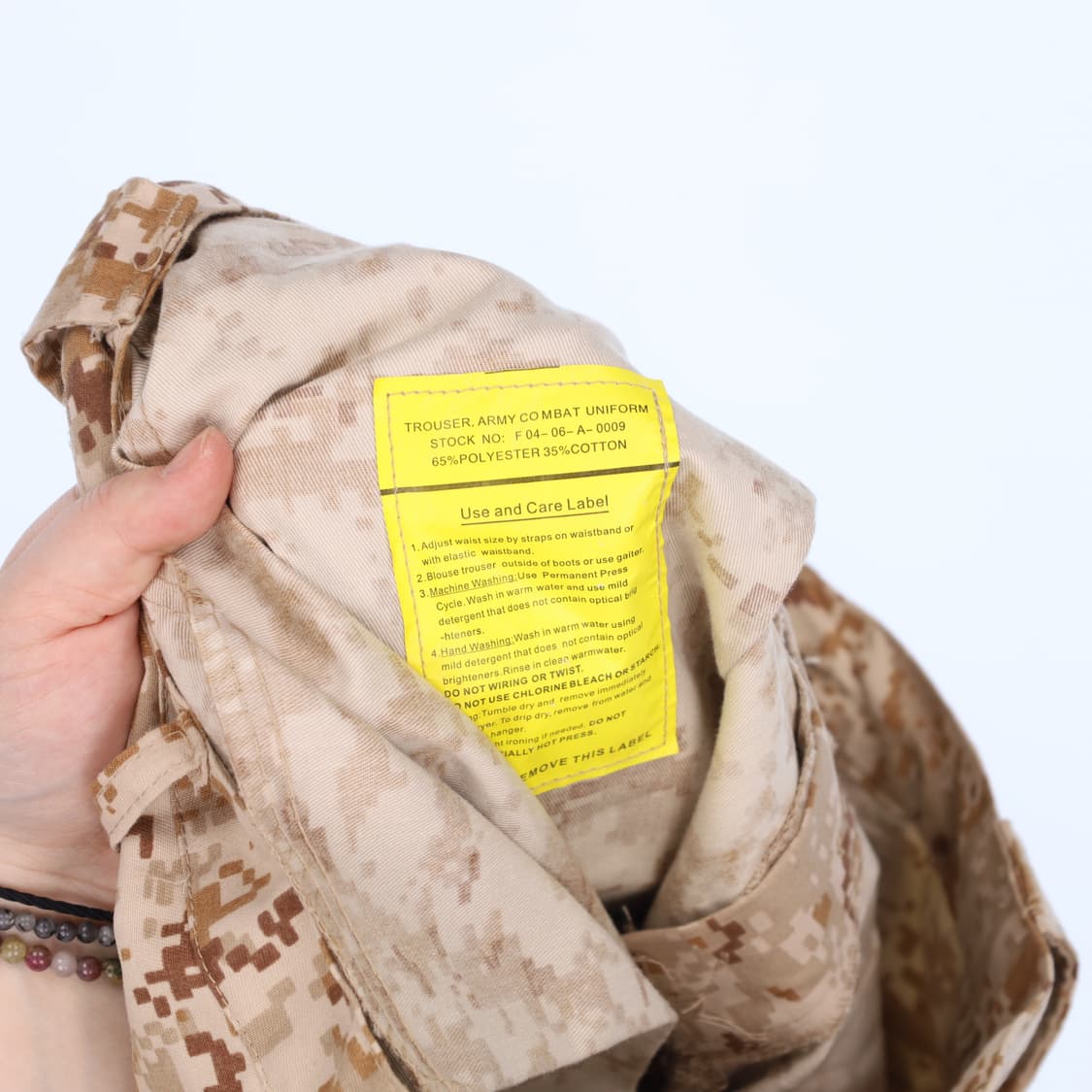 XS 빈티지 미해병대 전투 바지 0413M 상품이미지5