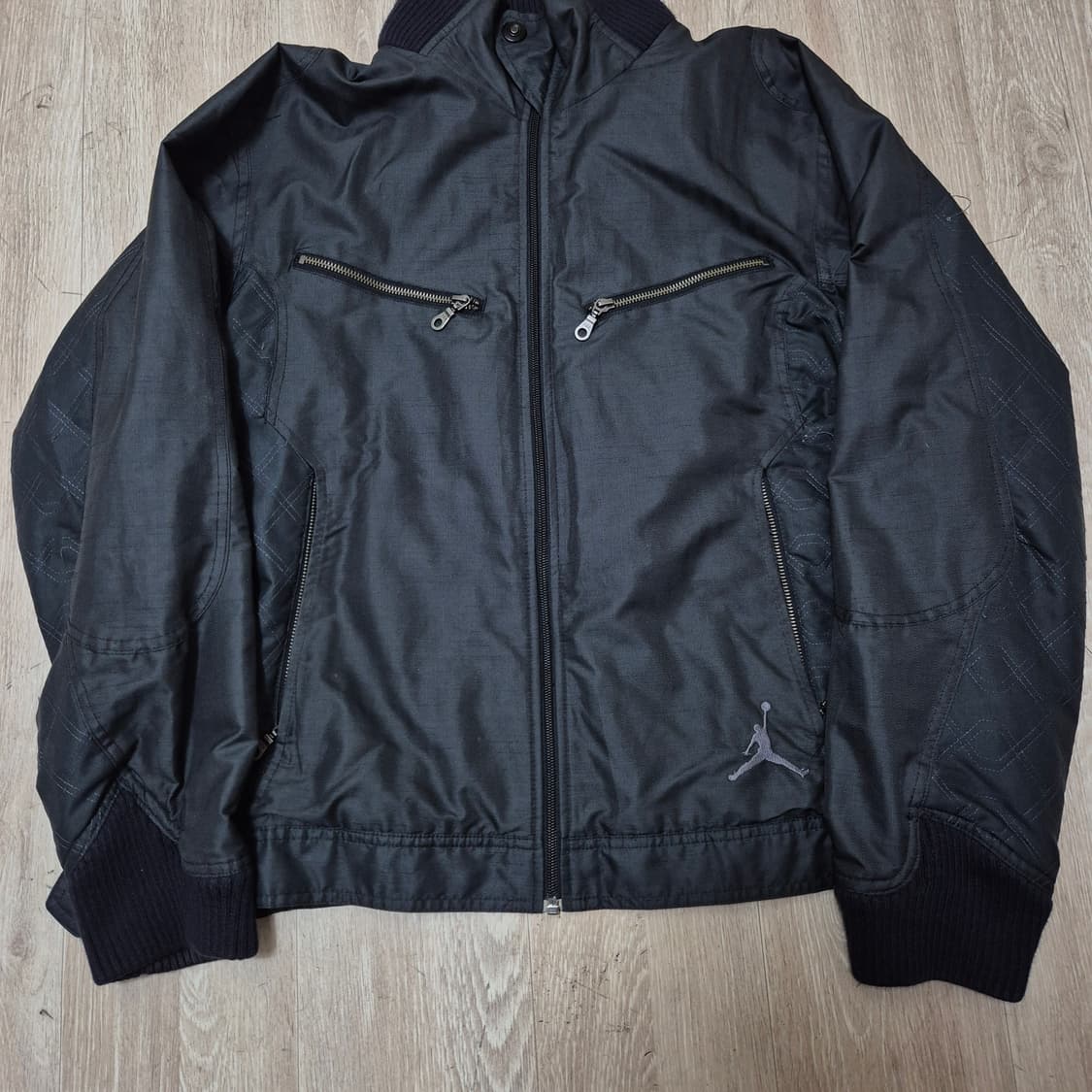 조던 점프맨 자수 로고 코튼 바람막이 집업자켓 M(95) 상품이미지3