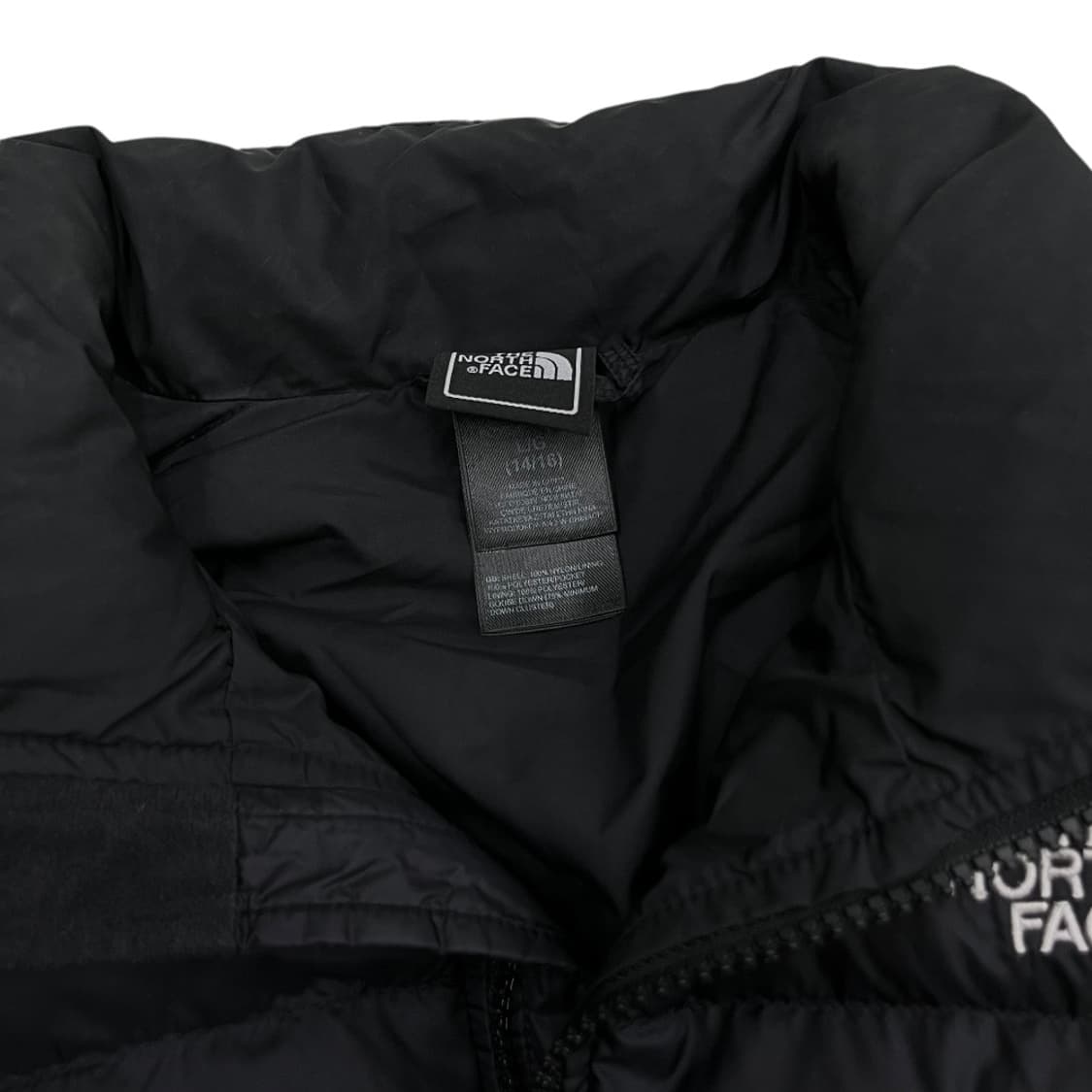 노스페이스 550 로고 블랙 패딩 L 상품이미지6
