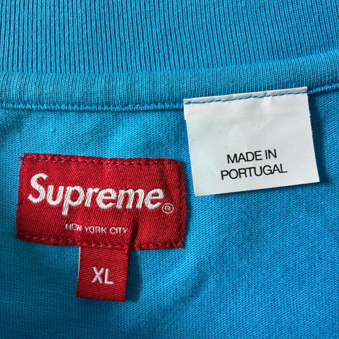 Supreme  슈프림 스몰박스 라이트블루 반팔 티셔츠  상품이미지4