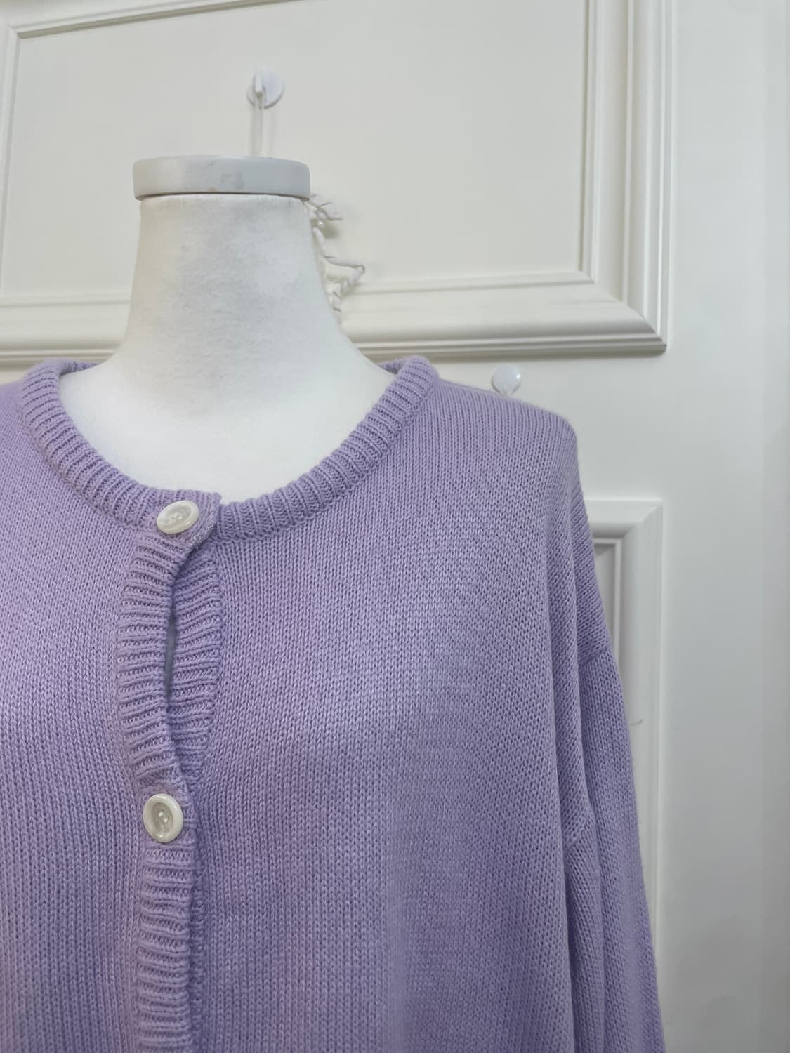 purple cute mori cardigan 상품이미지6