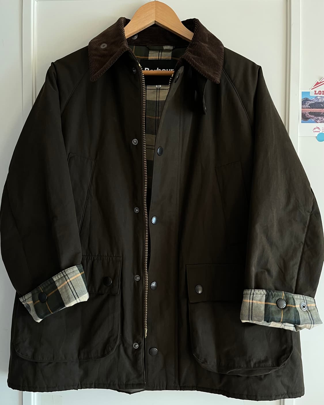 바버 프릭스스토어 별주 비데일 인슐레이션 자켓 상품이미지3