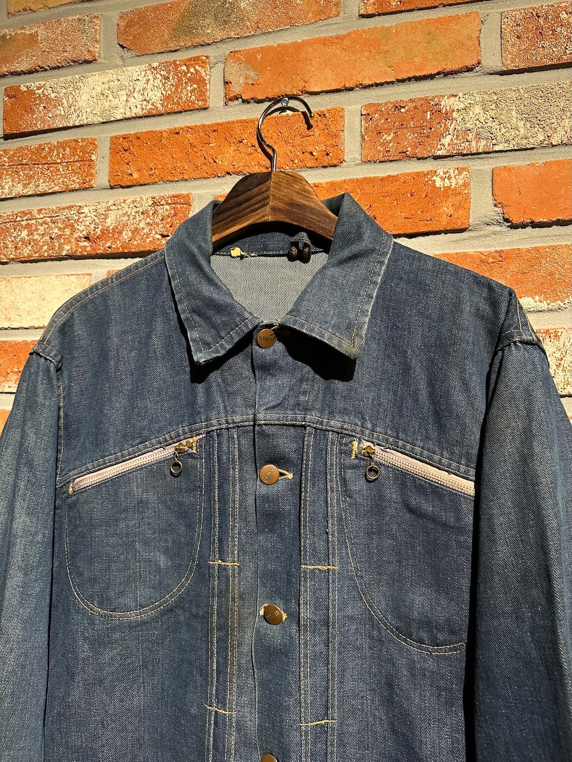1950s USA 빈티지 시어스 로벅스 2세대 웨스턴 셀비지 데님 자켓 상품이미지3