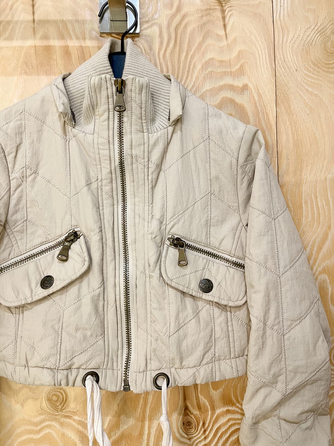 Paris Dm Y2K 크롭 퍼 자켓 상품이미지6