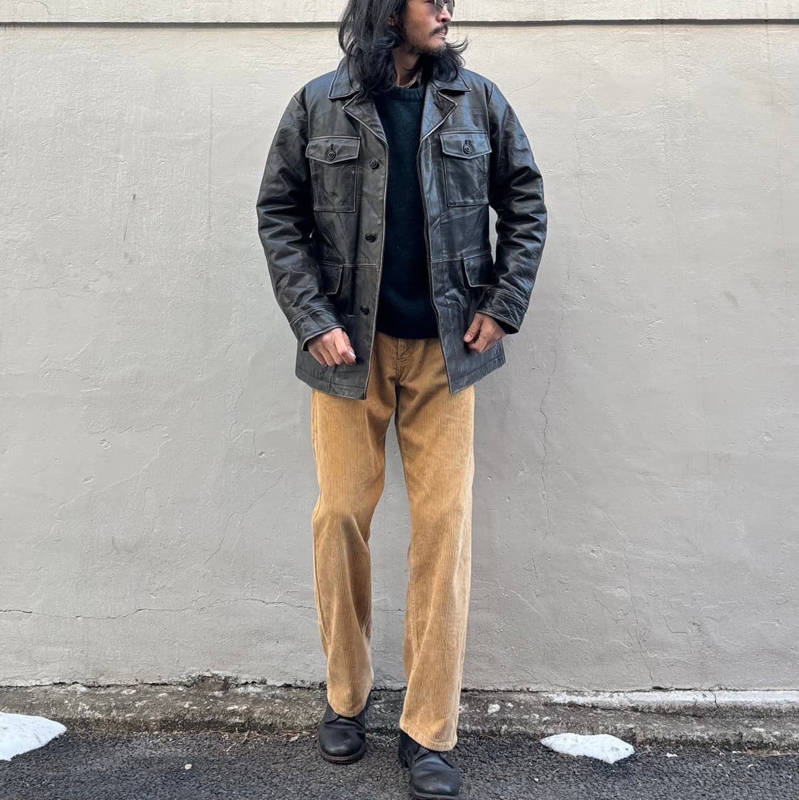 올드 갭 카우 레더 자켓 상품이미지9