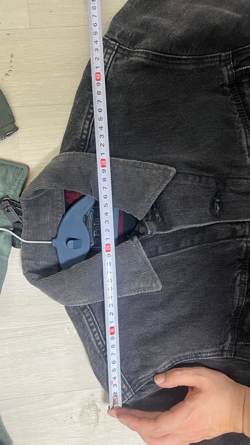 폴로 트러커 흑청 s사이즈팝니다 상품이미지4