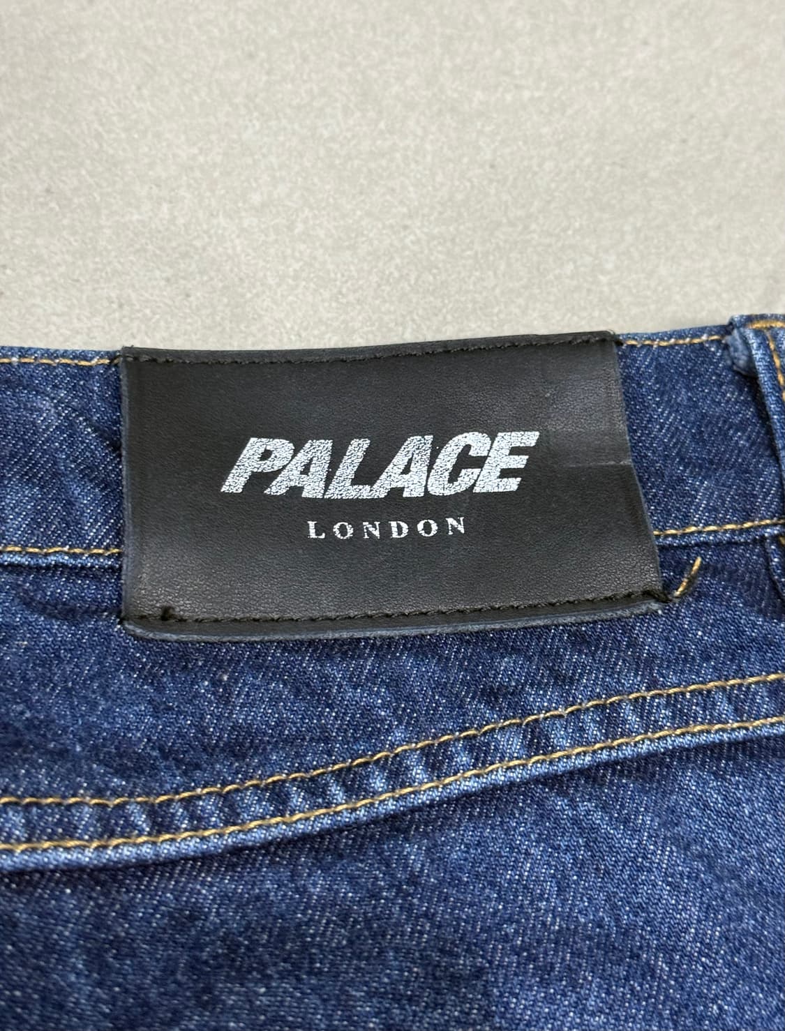 2022 팔라스 양면 오리 프린팅 배기 데님 청바지 상품이미지5