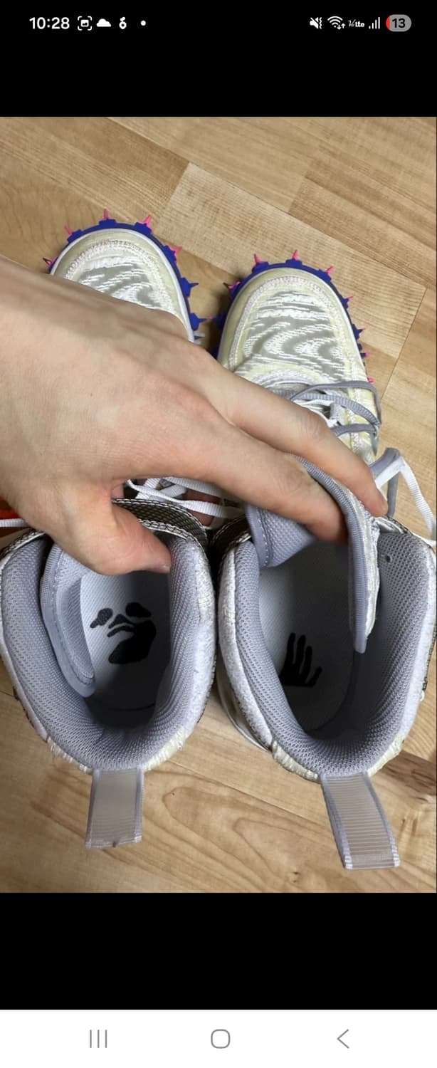 나이키 x 오프화이트 에어포스1  280mm 상품이미지5