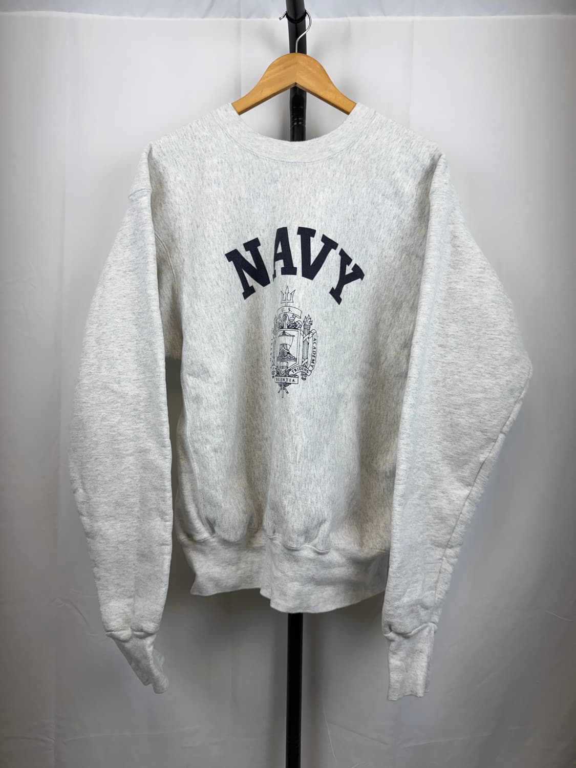 [Naval academy]미해군사관학교 리버스위브 스웻셔츠 XL 상품이미지1