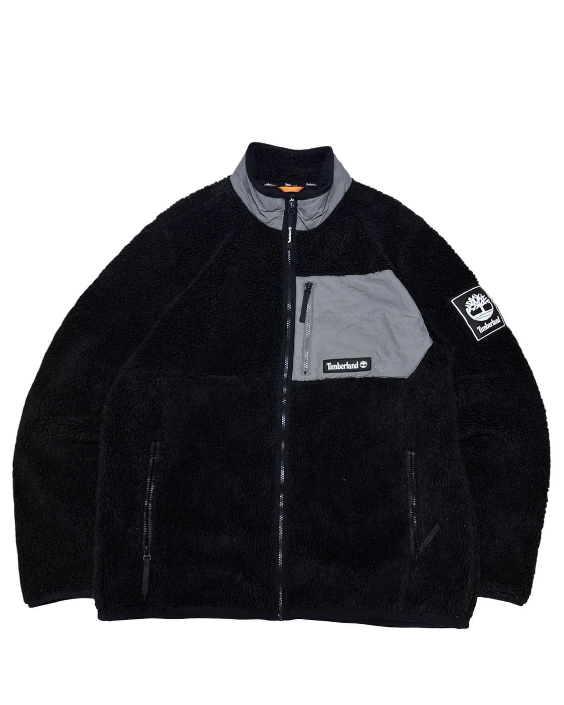 팀버랜드 블랙 쉐르파 플리스 자켓 상품이미지1