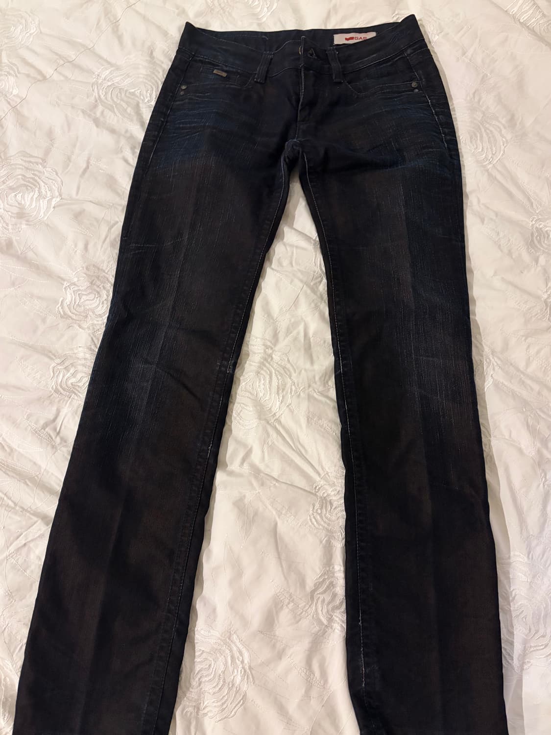 GAS 로우라이즈 워싱진 상품이미지1