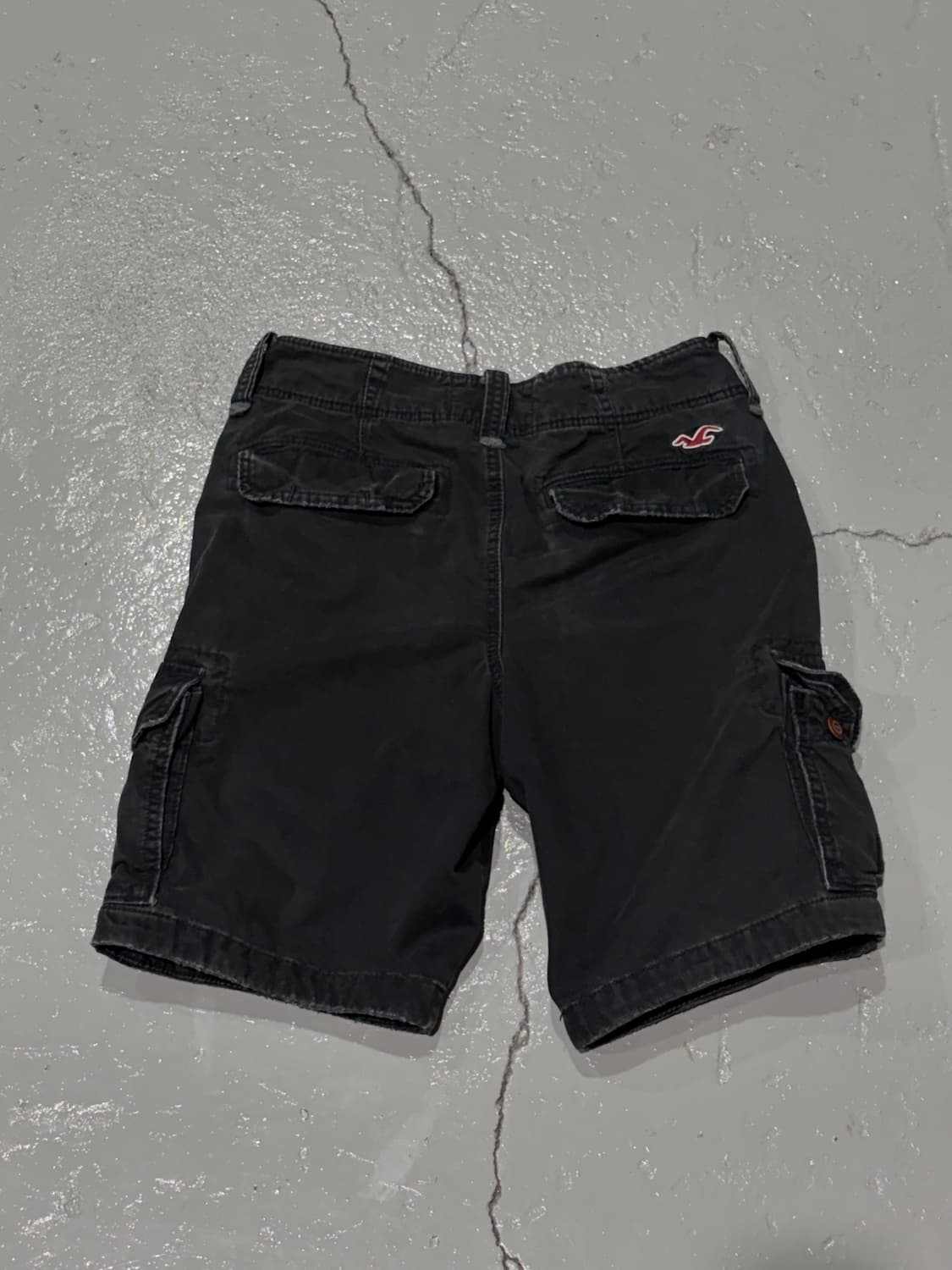 홀리스터(Hollister) 블랙 카고 반바지 상품이미지5