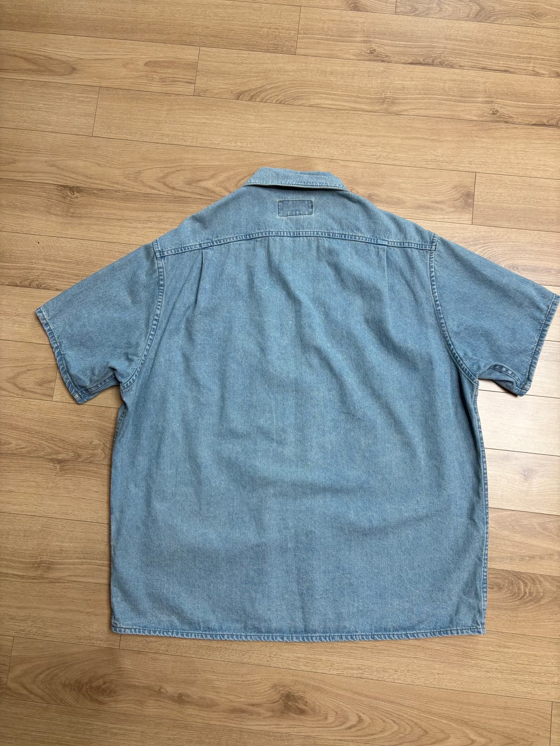 디스이즈네버댓 데님 반팔셔츠s 상품이미지3