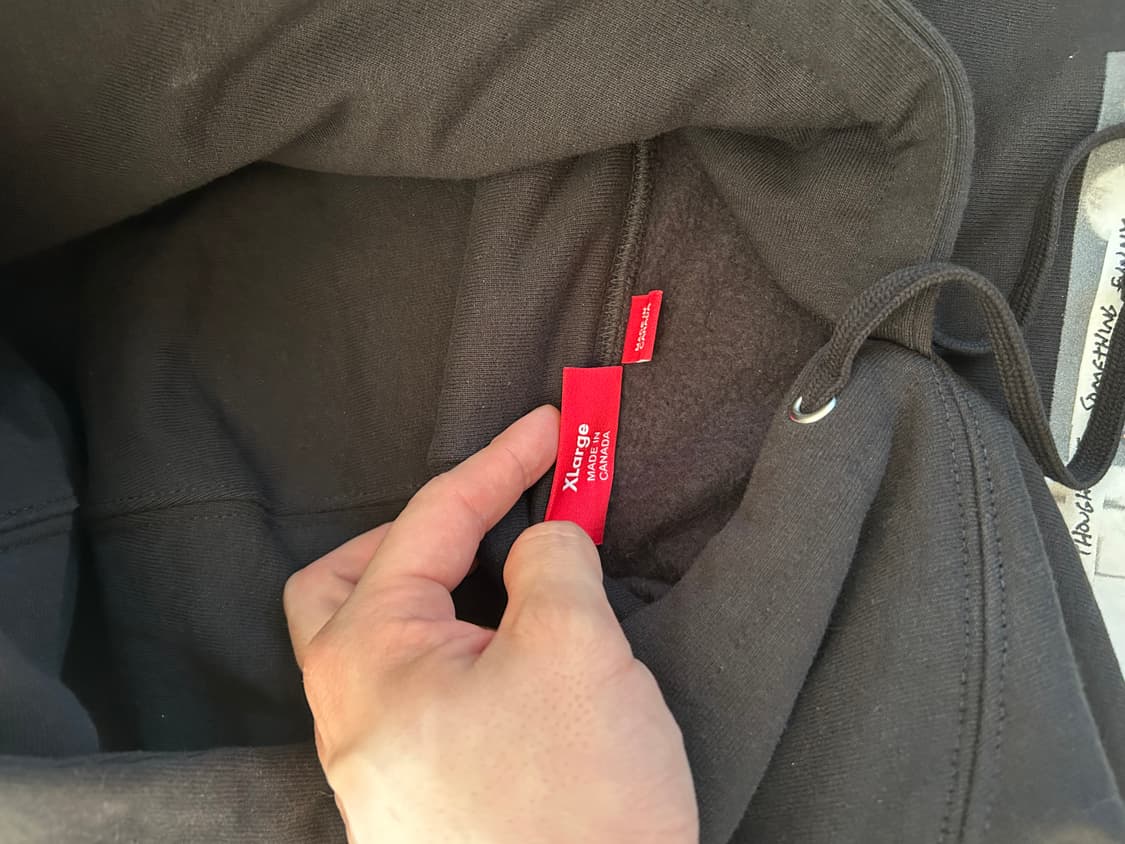 슈프림 안티히어로 후드 스웨트셔츠 블랙 - 25FW 상품이미지2