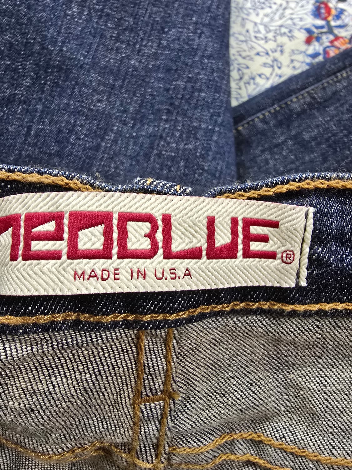 네오블루 데미지 워싱 데님 청바지 (1671) 상품이미지4