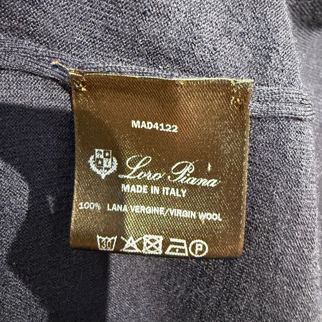 (56) 로로피아나 버진 울 카라 니트   상품이미지4