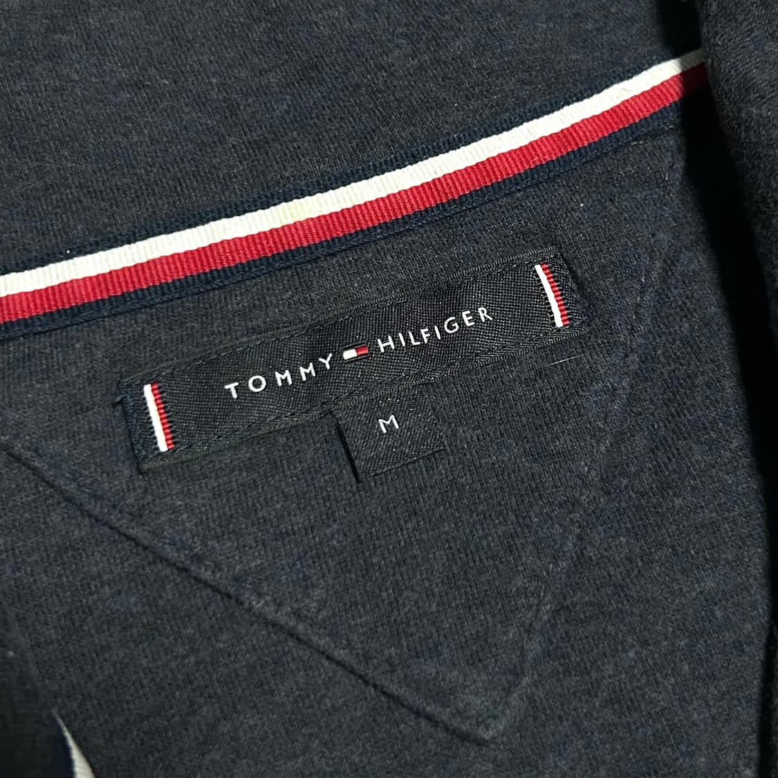 [M] Tommy 타미힐피거 반집업 코튼 긴팔 풀오버 상품이미지4