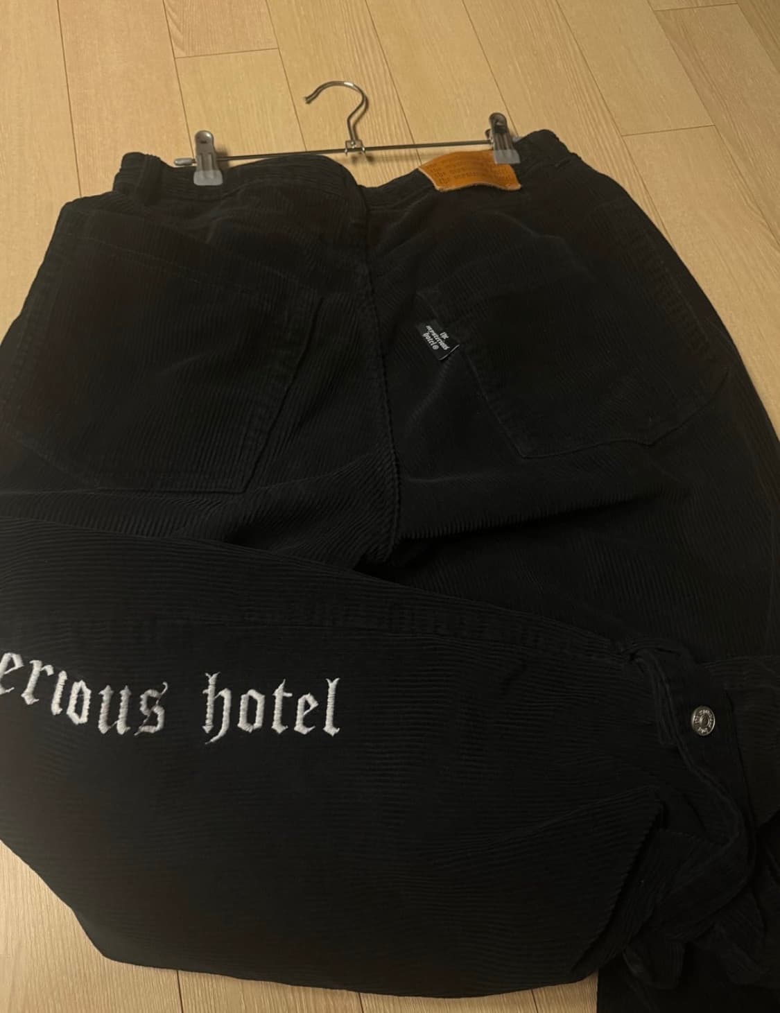 더미스테리어스호텔 CORDUROY BELTED PANTS 상품이미지2