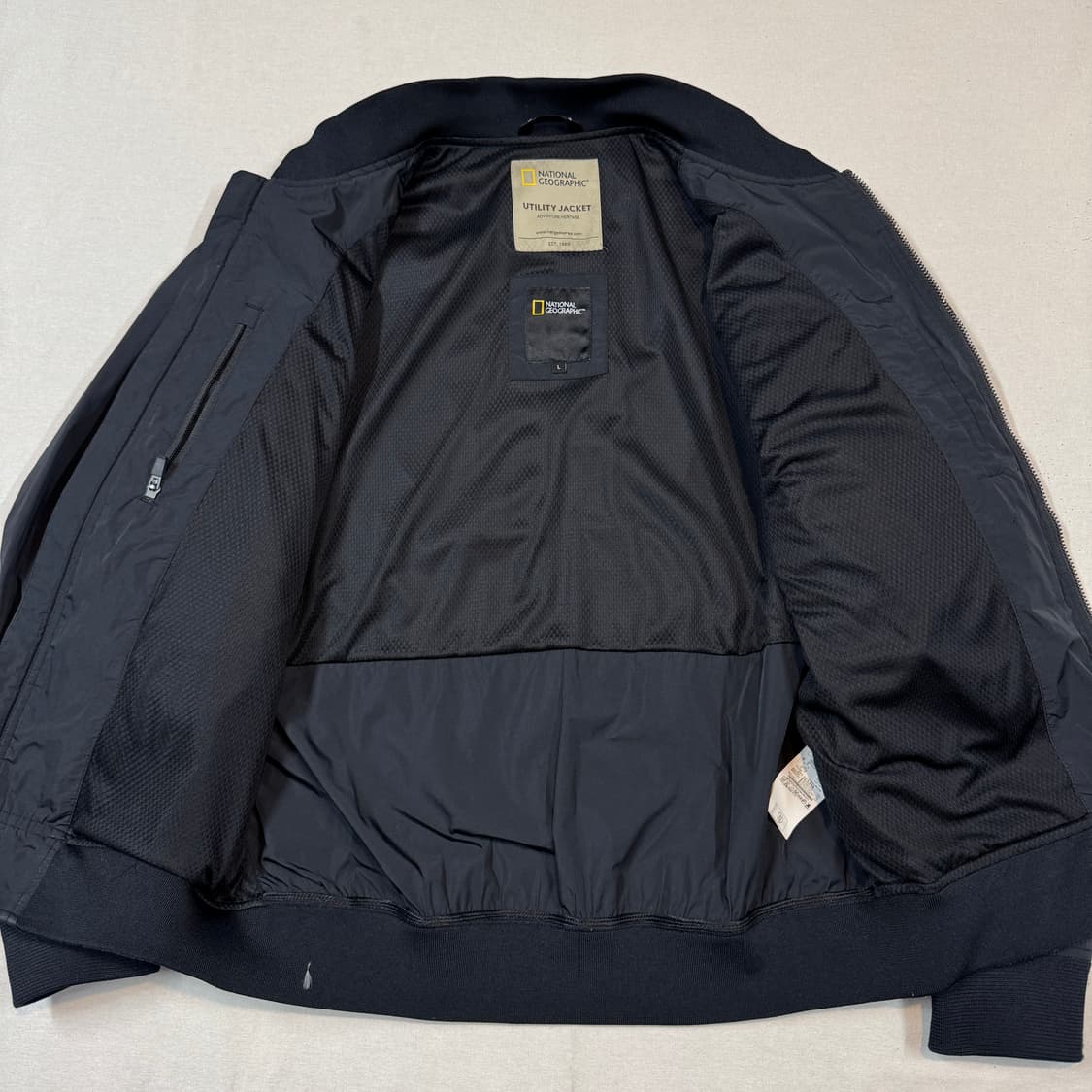 L) 내셔널지오그래픽 와펜 유틸리티 바람막이 점퍼 자켓 상품이미지5