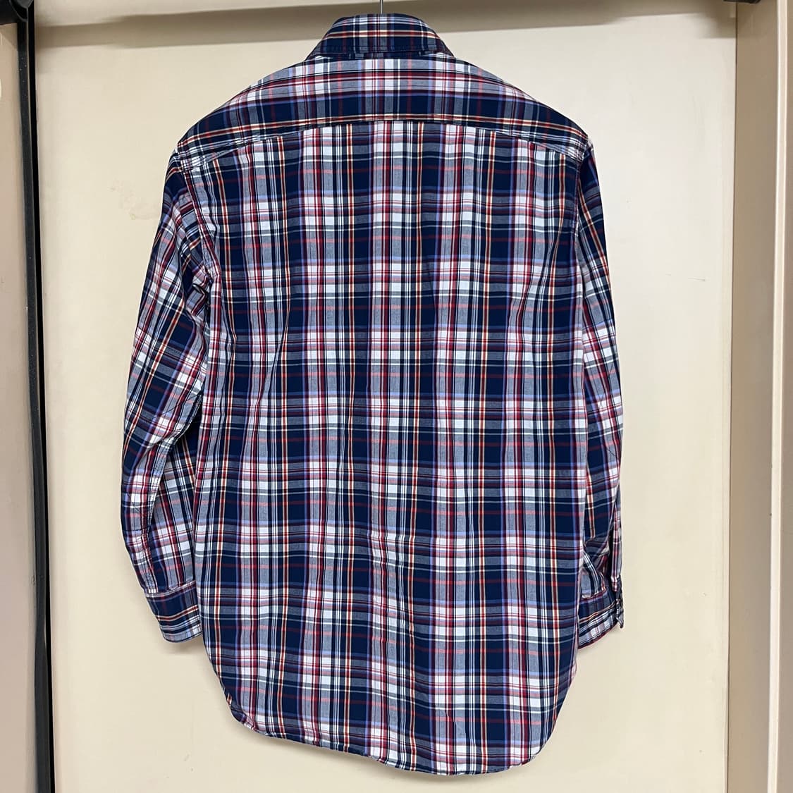 [XS] 엔지니어드가먼츠 워크 셔츠 포플린체크 엔가 상품이미지4