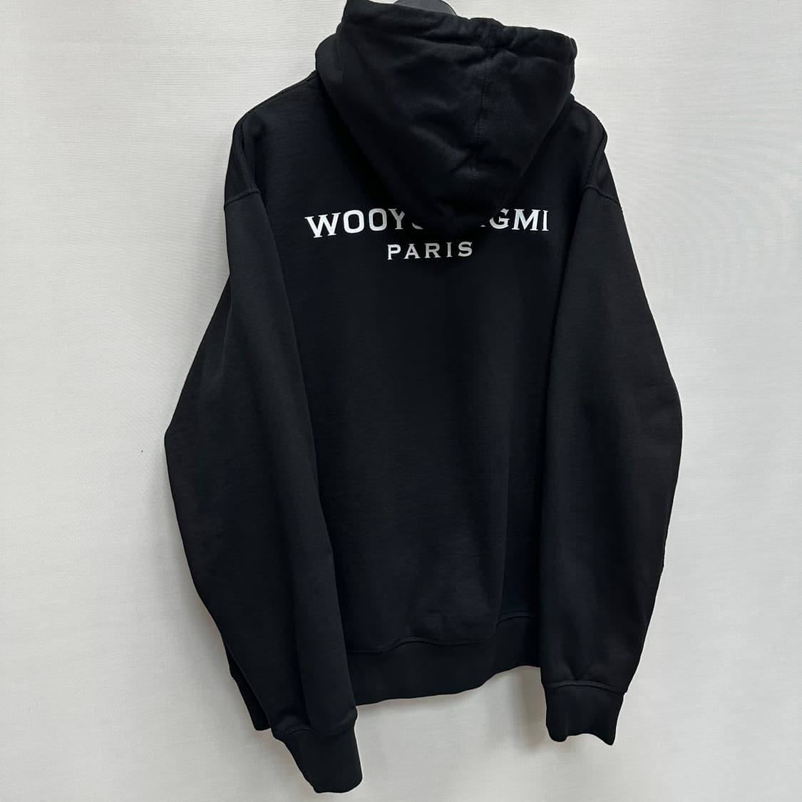 우영미 백로고 후드티 (105)  상품이미지2