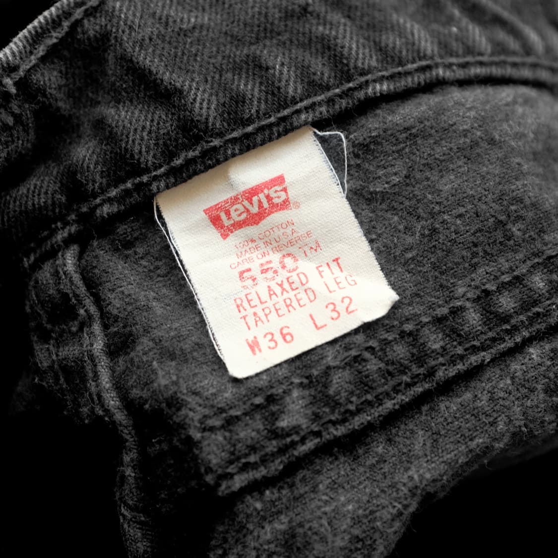 1990‘s Made In USA 리바이스 550 데님 상품이미지6