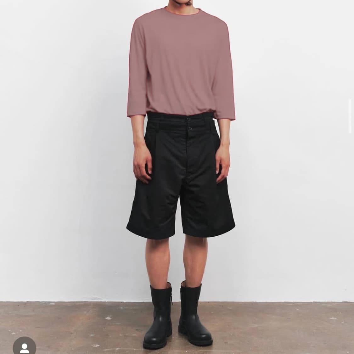 누마레 ee 더블웨이스트 나일론 팬츠 상품이미지1