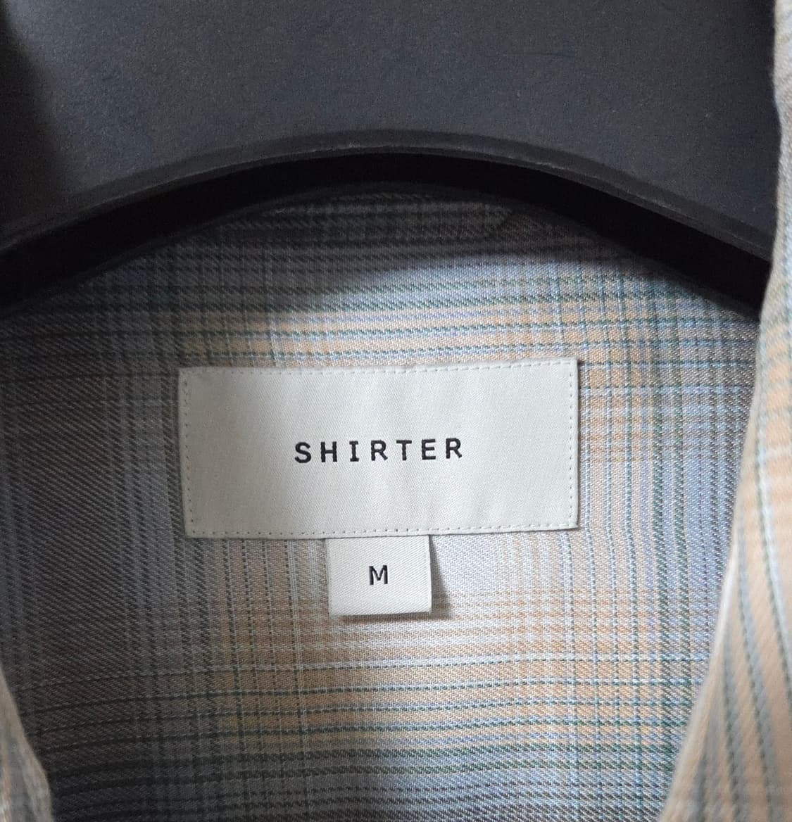 (착샷) 셔터 나보나 v2 레이온 체크 셔츠  상품이미지4