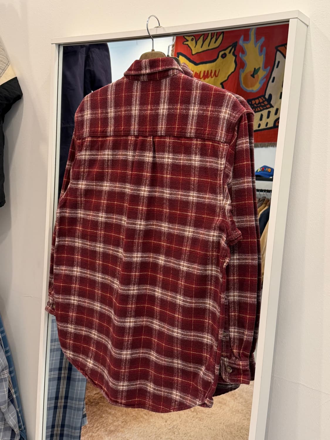 00s Field & Stream 빈티지 플란넬 체크 셔츠 상품이미지5