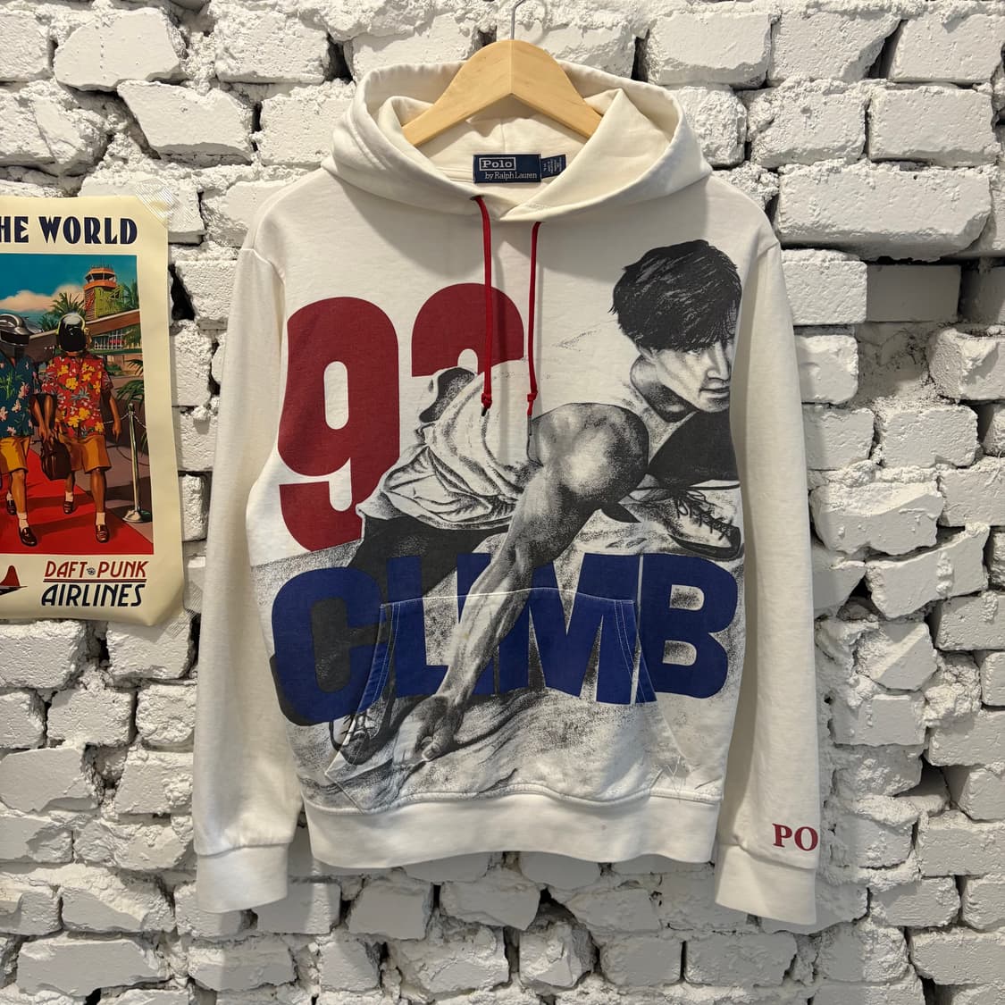 90’s 폴로 랄프로랜 클라이밍93 후드 상품이미지1