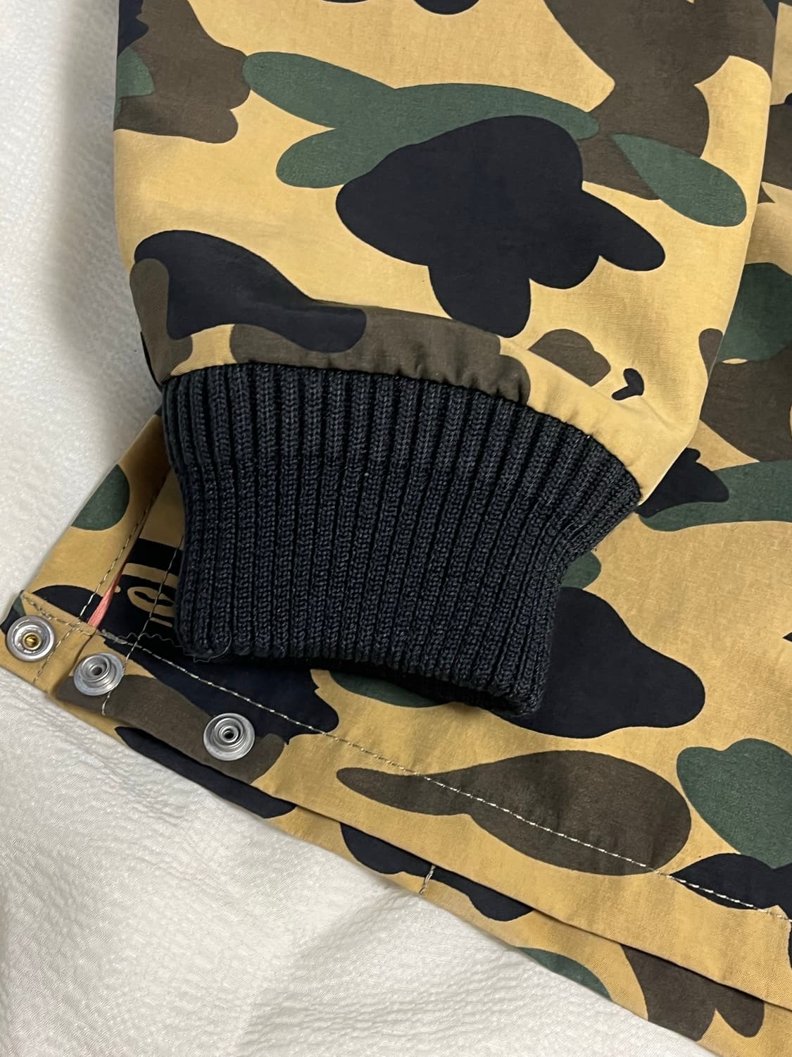 Bape Camouflage Wind Stopper Two-way JK 상품이미지6
