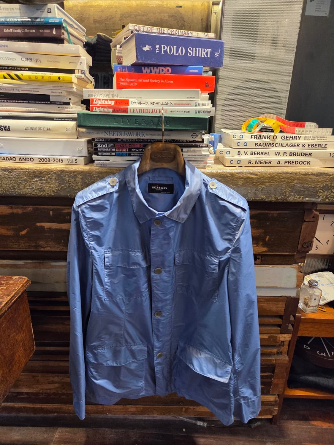 키톤 실크 유틸리티자켓  상품이미지10