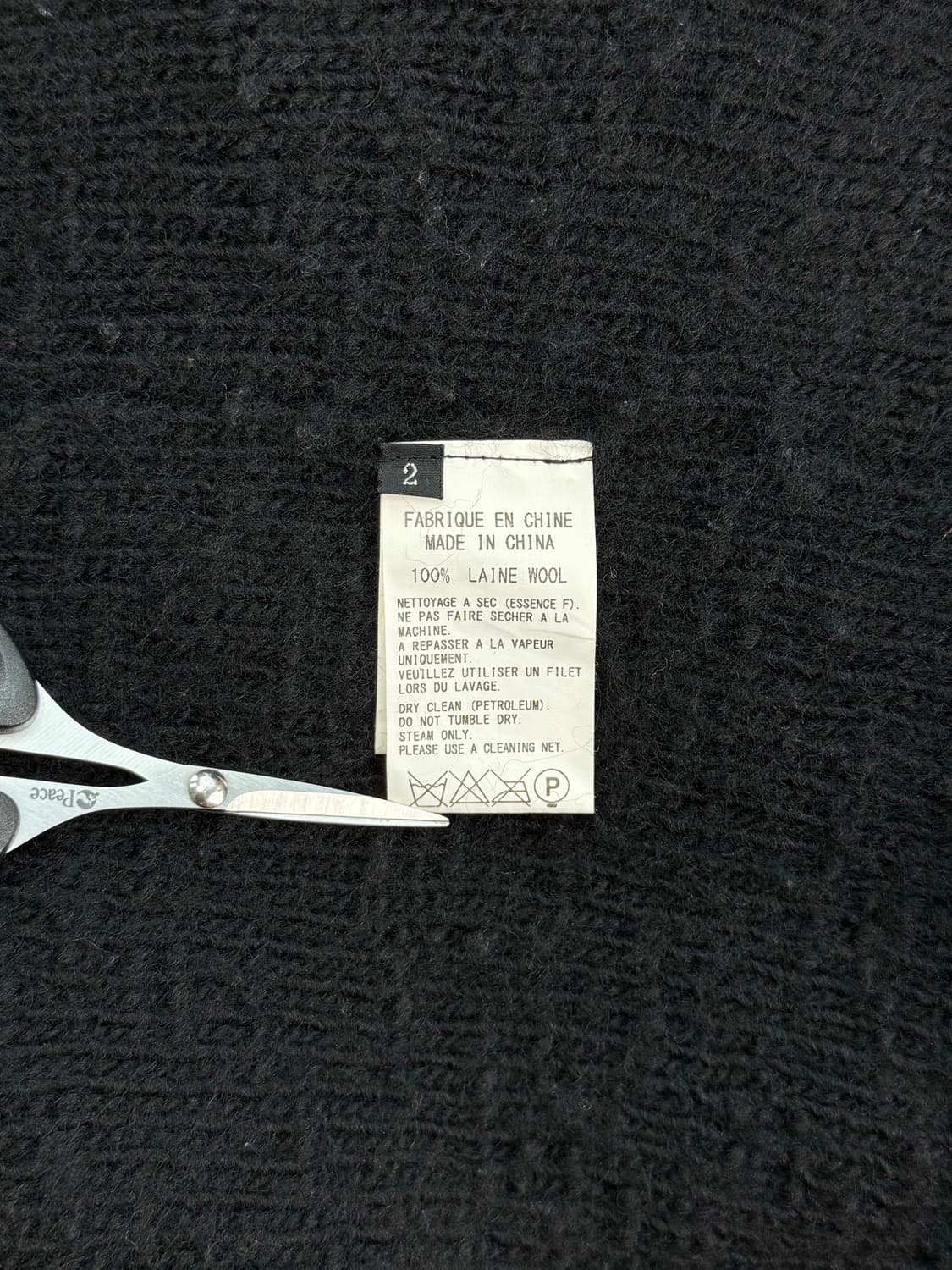 Y's 요지야마모토 부클 울 자켓 상품이미지8